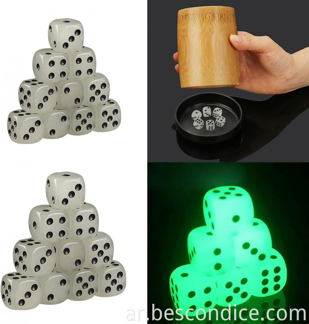 Luminous Dice Teaching Math Table Board Game